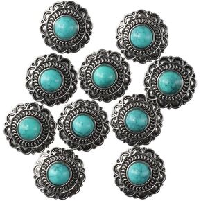 10pcs 25 ملم عتيقة الكونكوس مستوحاة