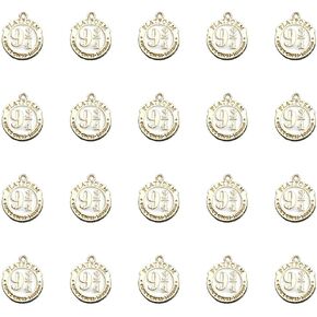Harry Magic Charm Round Round SPENANT 20 PATS ALLOY 9 3/4 Round Abeulet DIY Making Making