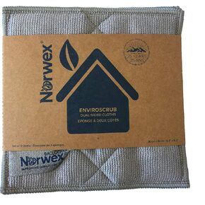 Norwex Duo-Side Enviroscrubs ، Graphite/Blue Pack من 3 (إصدار محدود)