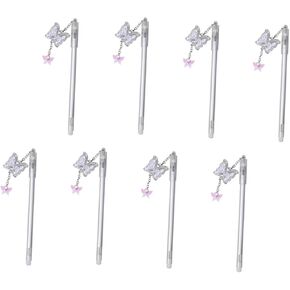 nuobesty 8pcs butterfly التوقيع القلم طلاب جل القلم طلاب يكتبون الأقلام متعة أقل