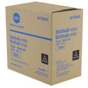 Genuine OEM Konica Minolta Black Toner TNP90 Cartridge ACTD030, 20K Yield Bizhub 4050i Bizhub 4750i