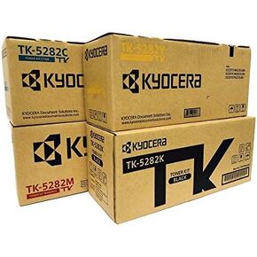 Kyocera TK5282K OEM Toner Set, B/C/M/Y