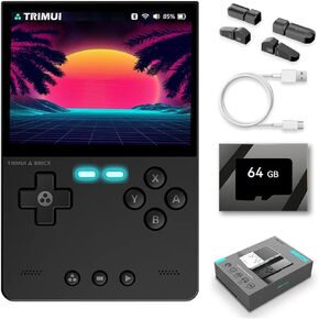 ZWXYVUT TRIMUI BRICK PORTABLE 64G RETRO VIDEO GAMES SCREENT LAWERS LINUX Game Screen
