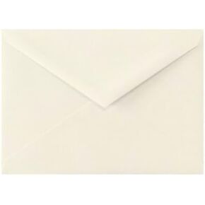 Luxpaper Lee Bar A7 Paronial دعوة الأظرف | مدببة رفرف | 5 1/4 "× 7 1/4" | الكتان الطبيعي | 80 رطل. نص | 250 كتي
