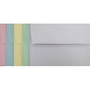A7 Occants - Mix Pastels Mix - 5 1/4 × 7 1/4 (لبطاقات 5 × 7) (50pcs)