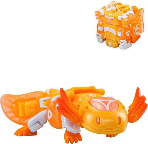 52TOYS BEASTBOX BB-63B Blowback Deformation Toys Action Figure, Converting Toys in Mecha and Cube, Perfect Birthday Party Gift for Teens and Adults, Based on Hexagonal Arowana in Saudi Arabia
