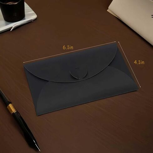 20 Pcs Gift Card Envelopes with Heart Shaped Clasp, Cute Medium Envelopes (6.1 x 4.1 inch) Perfect for Gift Cards, Love Letters, Wedding Greeting Party, Parties and Favors, Pink in Kuwait