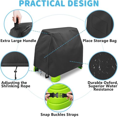 Kids Water Table Cover for Step 2 Rain Showers Splash Pond Water Table, Outdoor Play Toys Cover for Water Table for Toddlers 1-3, Waterproof Dust Proof Water Table Accessories-Cover only（A） in Kuwait