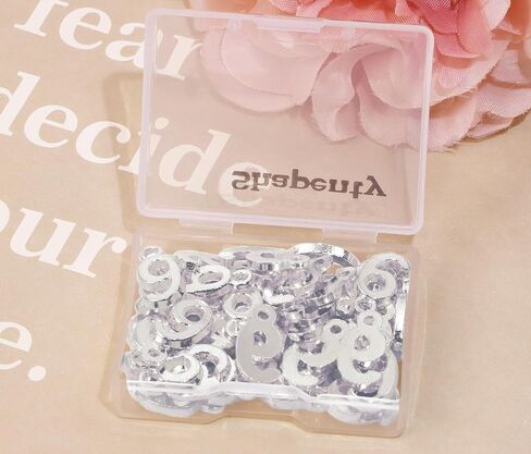 Shapenty Number 9 Charms Alloy Metal Number Charm Pendants for DIY Craft Keychain Brooch Bracelet Wristbands Necklace Earring Jewelry Making Finding, 50PCS in Kuwait