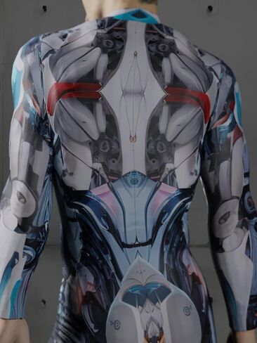 HAUTICO Premium Halloween Costumes for Men, Futuristic Armor Costumes, Superhero Costumes, Knight Costume Bodysuits - Made to Order (L-XL, Robot Armor Knight) in Kuwait