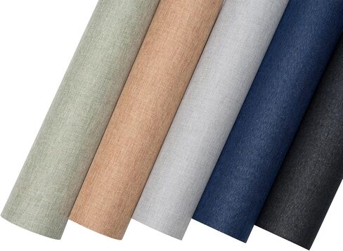 10pcs Book Cloth ، 14 "× 10" ، سطح النسيج المدعوم ، قطعة قماش لربط الكتب ، نسيج ملزم للكتاب ، 5 ألوان قطعة قماش لغطاء الكتب DIY ، ورقة ربط الكتب (النمط أ) in Kuwait