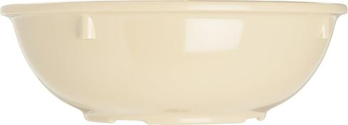Carlisle FoodService Products Kingline Reusable Plastic Bowl Nappie Bowl for Home and Restaurant, Melamine, 14 Ounces, White, (Pack of 48) in Kuwait