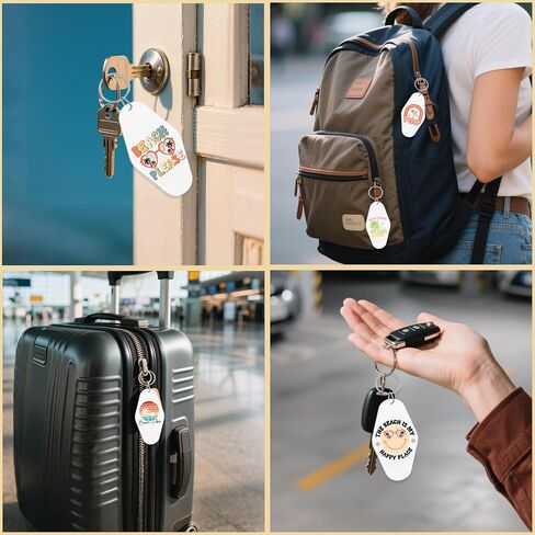 UV DTF Stickers for Motel Keychain-80 PCS Summer Beach UV DTF Wrap Stickers, Summer Vibes UV DTF Decals, Cute Rub on Transfers, Waterproof Cold Transfer Stickers for Hotel Blank Keychains in Saudi Arabia