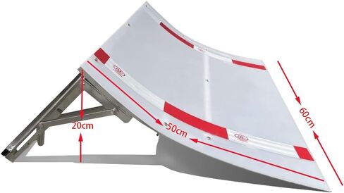RC CAR JUMP RAMP RC CAR CAR BOARD RC STUNT PLAYSET لـ 1/5 1/10 1/12 1/14 1/16 RC CAR (50 * 60 * 20CM) in Saudi Arabia