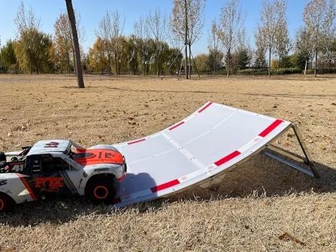 RC CAR JUMP RAMP RC CAR CAR BOARD RC STUNT PLAYSET لـ 1/5 1/10 1/12 1/14 1/16 RC CAR (50 * 60 * 20CM) in Saudi Arabia