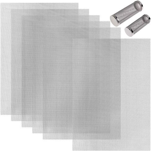 BENECREAT 10 Pcs Aluminum Wire Mesh, Aluminum Screen, 11.8x7.87Inch White Sculpting Wire Mesh for Sculpting Clay, DIY Projects, Partitions, Jewelry, Masks, Home Decor Art in Kuwait