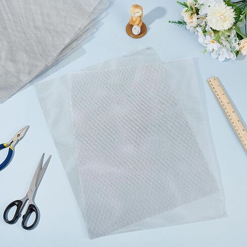 BENECREAT 10 Pcs Aluminum Wire Mesh, Aluminum Screen, 11.8x7.87Inch White Sculpting Wire Mesh for Sculpting Clay, DIY Projects, Partitions, Jewelry, Masks, Home Decor Art in Kuwait