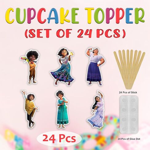 Bby Shark Cupcake Topper - Birthday Decorations in Kuwait