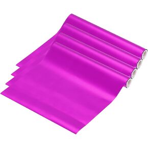 MECCANIXITY 4 Pcs Toner Reactive Foil,Metallic Transfer Hot Foil Roll 5.9" x 9.84ft Deco Foil Transfer Sheets Paper for Hot Foil Pen Scrapbooking Heat Transfer DIY Craft,Gold