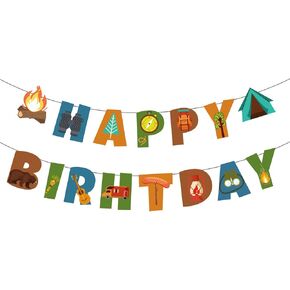 التخييم عيد ميلاد سعيد لافتة التخييم زخارف عيد ميلاد موضوع التخييم شعار عيد ميلاد سعيد لديكور المخيم في الهواء الطلق ، البرونز