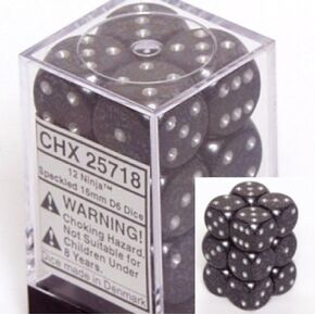 مجموعة نينجا D6 16mm 12 قطعة
