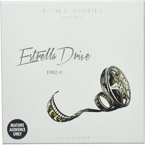 TIME Stories Estrella Drive EXPANSION - Immersive Time-Travel Adventure Game, Cooperative Strategy Game for Kids and Adults, Ages 12+, 2-4 Players, 60 Minute Playtime, Made by Space Cowboys