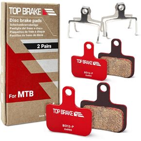 TOP BRAKE 2 Pairs Disc Bike Brake Pads for SRAM Level Ultimate/Red/AXS Force Road and XC MTB Brake Set