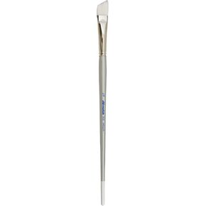 Silver Brush Limited 1506-1/2 Silverwhite Angle Paintbrush for Watercolor, Gouache, Inks, Dyes, Fluid, & Flow Acrylic, Size 1/2 Inch, Long Handle in Kuwait