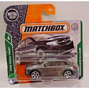 Matchbox Mattel 2018 MBX Road Trip - Mercedes Benz GLE Coupe (Metallic Gray)