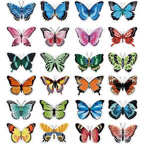 24pcs Butterfly Magnetic Bookmarks, 2.67x1.85 Inch Cute Book Marks Magnet Page Markers Animal Magnet Page Markers