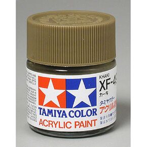 TAMIYA Acrylic XF49 Flat Khaki TAM81349 Plastics Paint Acrylic