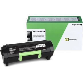 High Yield B231000 Black Toner Cartridge Replacement for Lexmark B231000 Toner for B2338 B2442 B2546 B2650 MB2338 MB2442 MB2546 MB2650 MB2338adw MB2442adwe MB2546ade Laser Printer