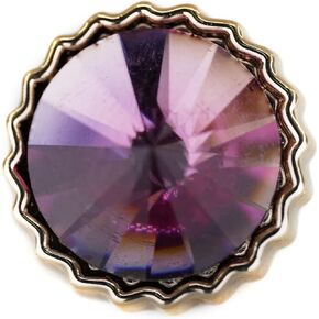 زخرفية راتنج الراين الوردي زخرفة أزرار سرقات الخياطة 50 PCS - 12.5mm ، 1/2 "