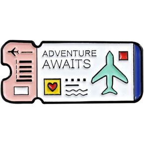 Flairs New York Premium Handmade Enamel Lapel Pin Brooch Badge ([Frida Kahlo] Anime Frida, 1 Pin) in Kuwait