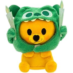 مخزن ديزني الرسمي Mini Mix -Mix Plushies - Winnie the Pooh - حيوانات محشوة لطيفة - مزيج ومطابقة القبعات القابلة للفصل - حزام الخطاف والحلق - ألعاب أفخم للأطفال وجامعي ، 7 بوصات