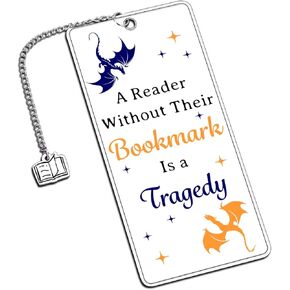إشارة مرجعية للكتاب عاشق هدايا كتاب لقراءة الرجال للنساء ، مرجعية تنين Merch ، عشاق كتب Merch Bookish ، مرجعية فريدة للرجال ، إشارات الفولاذ المقاوم للصدأ