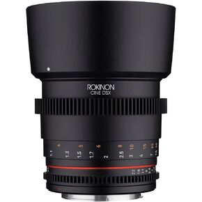 Rokinon 85mm T1.5 High Speed Full Frame Cine DSX Lens for MFT