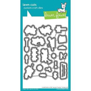Lawn Fawn LF3341 Veggie Happy Lawn Cuts Dies