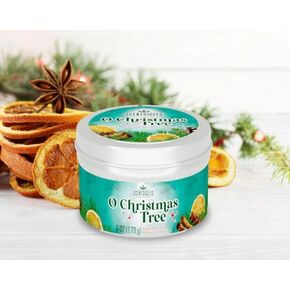 Scentsicles, O Christmas Tree، شمعة مزيج الصويا 6 أوقية، وقت الاحتراق 25 ساعة