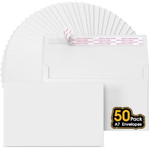 90 Count #6 3/4 Small Security Self Seal Tinted Envelopes for Privacy & Business, Size 3-5/8 X 6-1/2 Inches, Peel and Seal Closure, Windowless Design, 24 LB, White