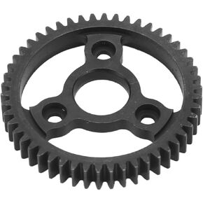Alomejor M0.8 32P RC Steel Metal Spur Diff Differential Main Gear 50T Motor Gear for 1/10 RC Replacement Parts