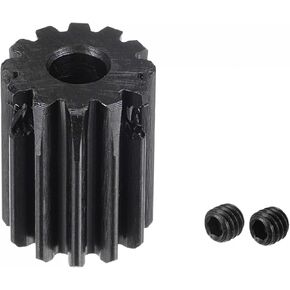 UXCELL 5MM BORE 12T MOD 1 PINION GEAR 15# Steel Spur Diff Pinion Gear Motor Gear ، for RC CAR