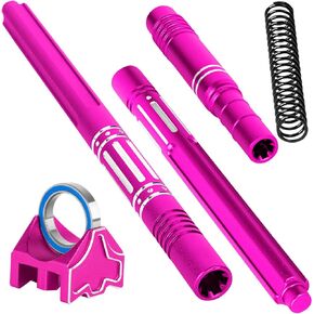 Center Driveshaft Axles & High Speed Support Set Upgrades Part for 1/10 Big Rock/Granite/Senton 3S & Mega550,1/8 Typhon/Infraction 3S & Mega550,RC Aluminum Drive Shaft Hops Up,Navy Blue