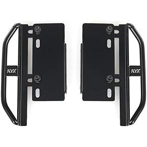 KYX Racing Metal Side Step Running Boards Foot-Plate Upgrades Parts Accessories for 1/24 RC Crawler Car Axial SCX24 Deadbolt JLU C10