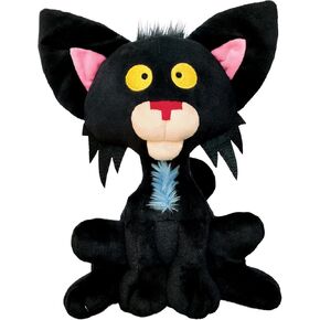 MerryMakers Bad Kitty, 10-Inch, Based on The bestselling Children's Books by Nick Bruel , Black, 11-Inch