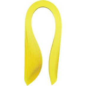 شرائح ورق killing odetojoy أصفر 3 مم 5 مم 10 مم Quill Quill Strip عباد الشمس المدلفن بالورق المملح النرجس النرجس النرجس النرجس الكركلي شريط التمرير الشريط Canary-21inch 120pcs/bag (10mm-0.4inch)