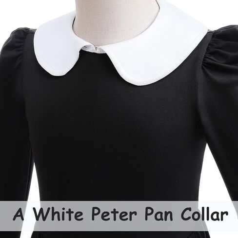 Black Halloween Costumes Dress Girls Cosplay Halloween Christmas Party in Kuwait