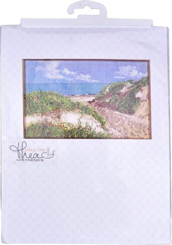 Thea Gouverneur - Cross Cross Stitch Kit - The Seashore - Aida - 16 Count - مجموعة التطريز للبالغين - مؤشرات ترابط التطريز DMC ومستلزمات غرزة أخرى - 1052A in Kuwait
