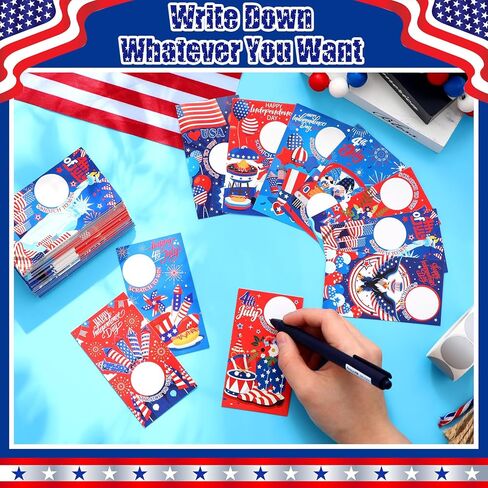 200 Pcs St. Patrick's Day Scratch off Game Cards 10 Styles Holiday DIY Scratch Blank Gift with 300 Scratch Stickers Shamrock Lucky Irish Green Party Favors for Adults Groups Prizes Business in Kuwait