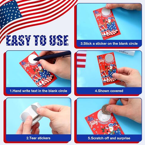 200 Pcs St. Patrick's Day Scratch off Game Cards 10 Styles Holiday DIY Scratch Blank Gift with 300 Scratch Stickers Shamrock Lucky Irish Green Party Favors for Adults Groups Prizes Business in Kuwait